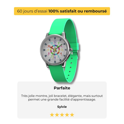 Montre Inouck verte avec avis