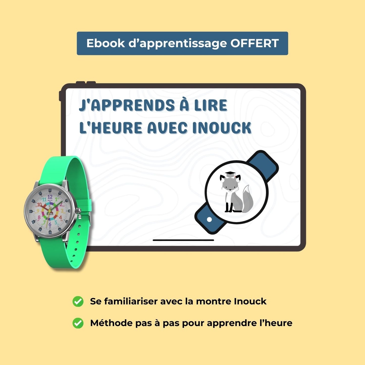 Ebook offert avec la montre Inouck