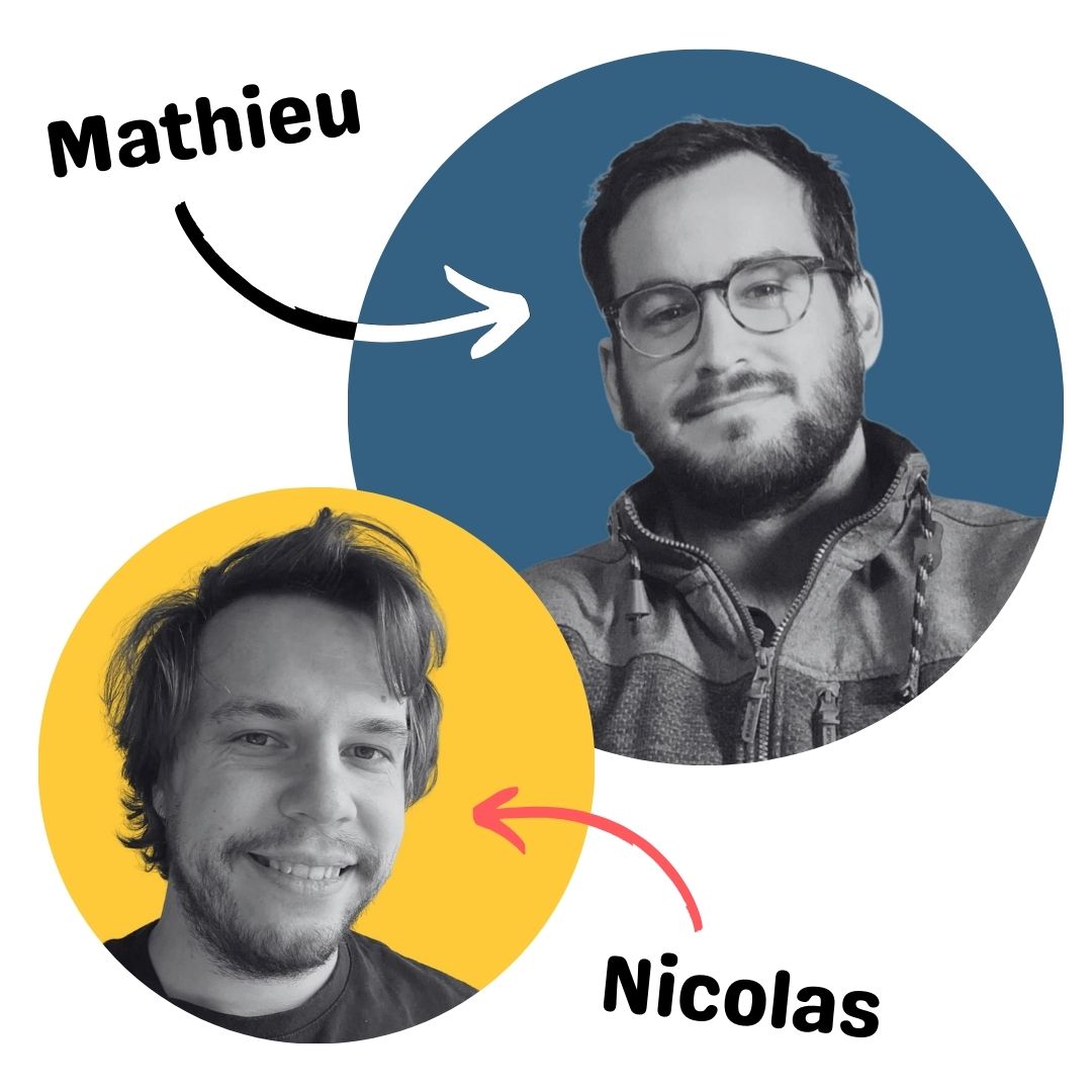 Mathieu et Nicolas, les deux fondateurs d'Inouck
