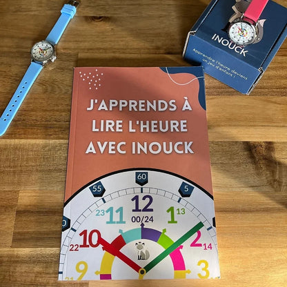 Livre Inouck avec deux montres